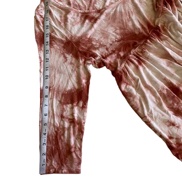 Torrid Super Soft Knits Tie Dye 3/4 Sleeves High & Low Dress Size Large - Picture 7 of 14